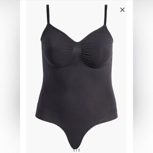 New Skims Sculpting Bodysuit (in Black) with Snaps